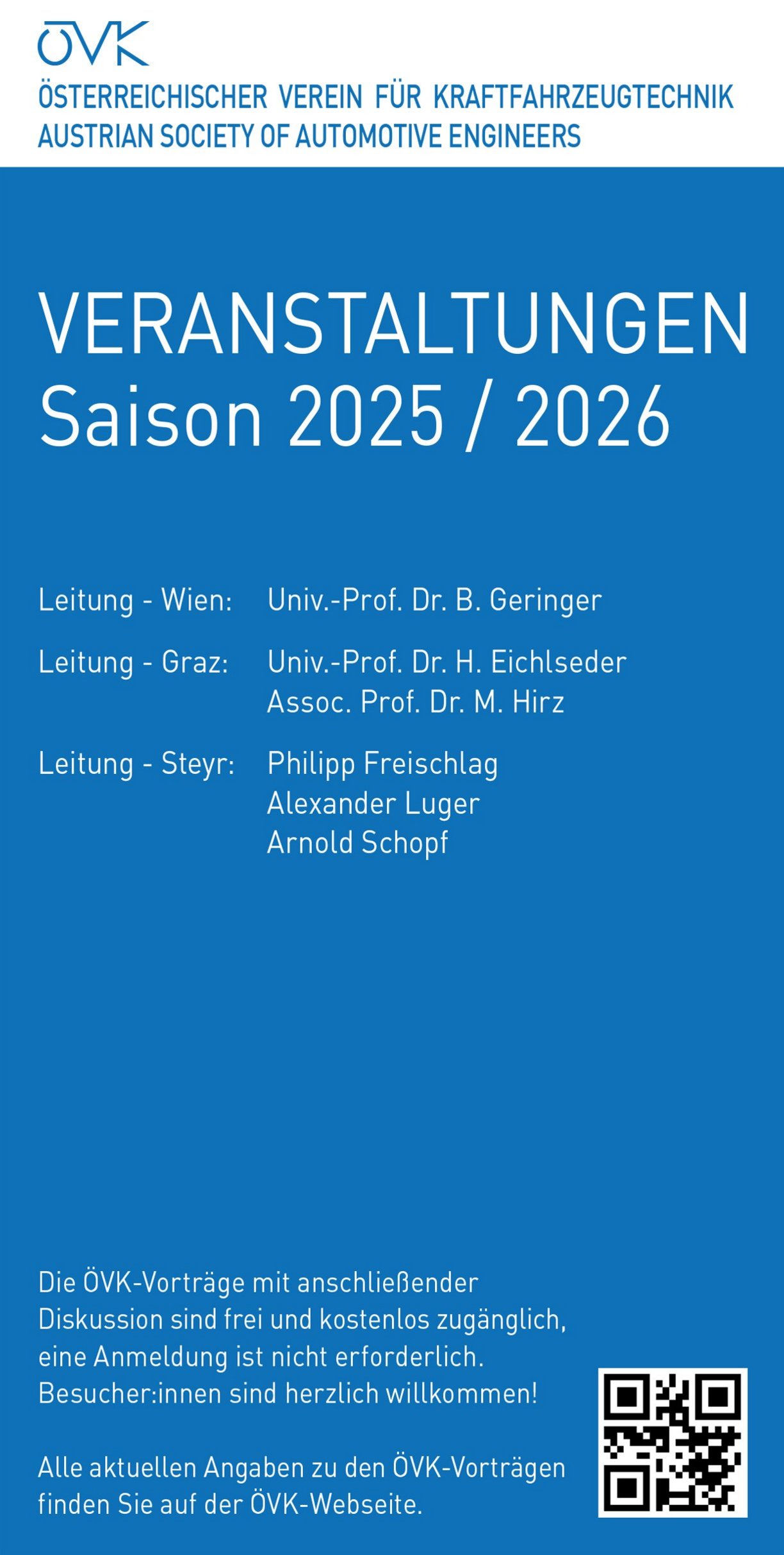 ÖVK Jahresprogramm 2025/2026